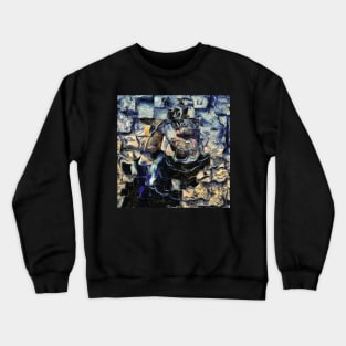 Time keeper abstract Crewneck Sweatshirt